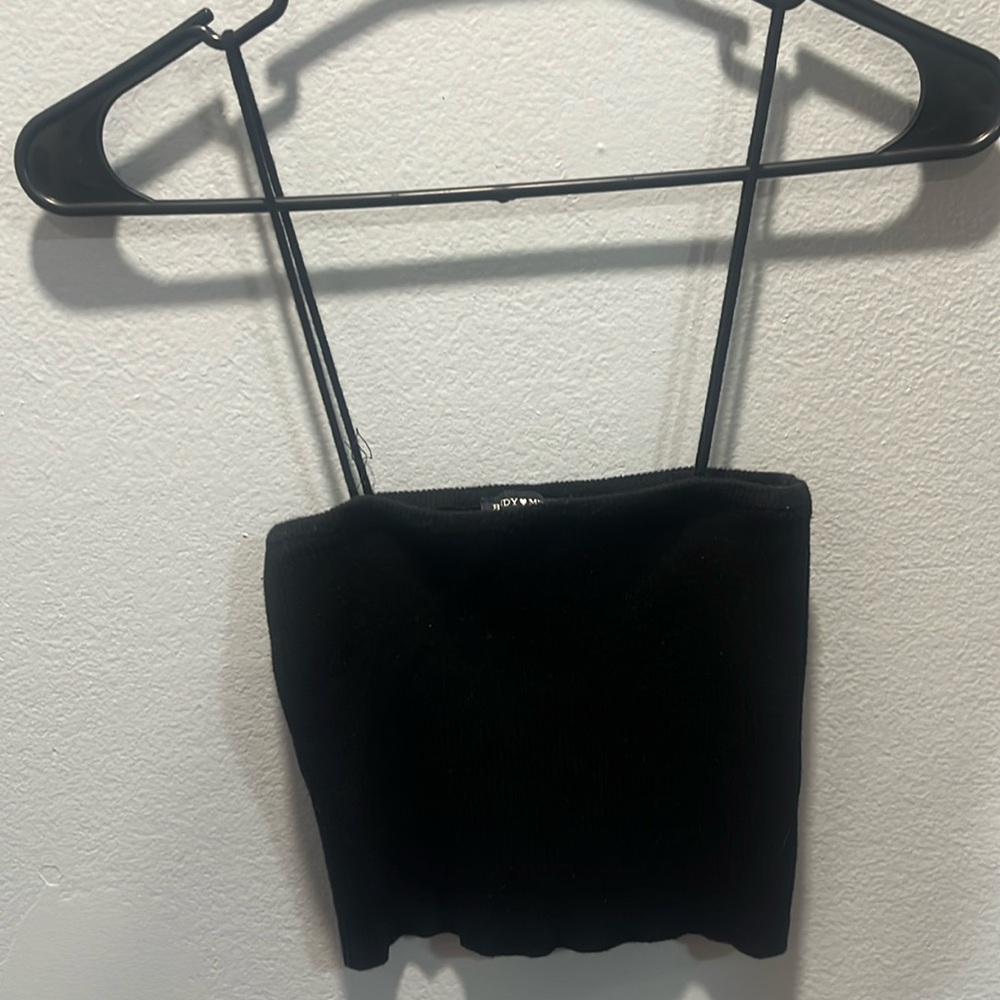 Brandy Melville Black Crop Top
